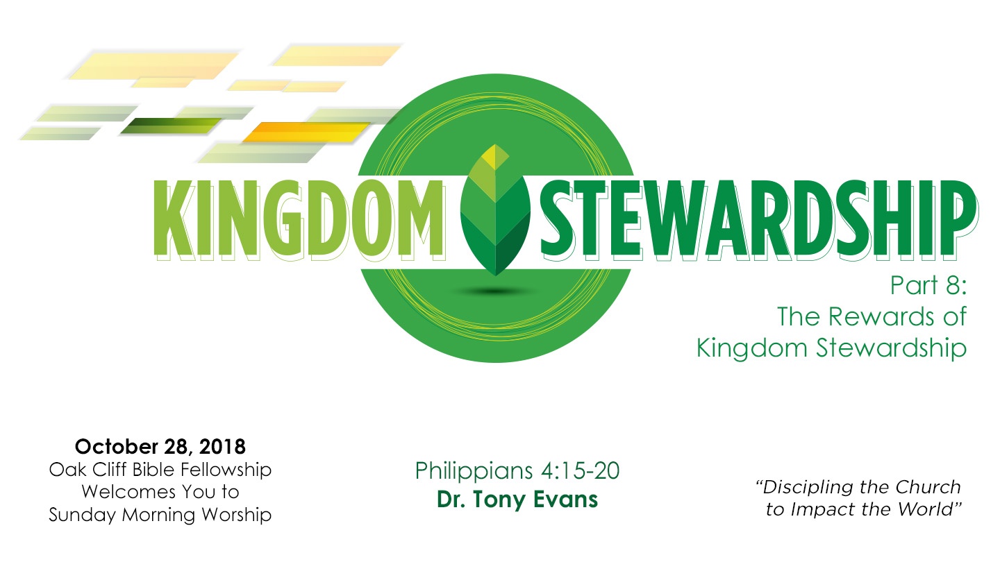 Rewards of Kingdom Stewardship