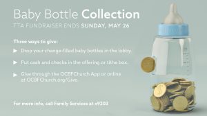 Baby Bottle Collection - TTA fundraiser