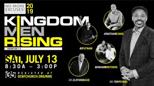 No More Excuses Men's Conference: Kingdom Men Rising