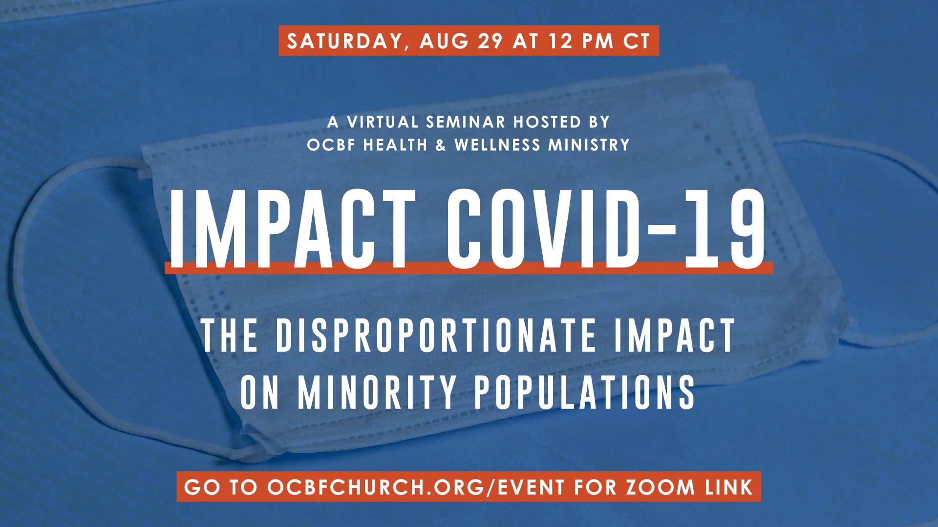 Learn about the effects of the Coronavirus at The Disproportionate Impact of COVID-19 on Minority Populations
