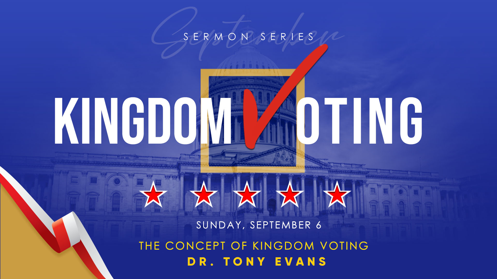 The concept of kingdom voting by Dr. Tony Evans