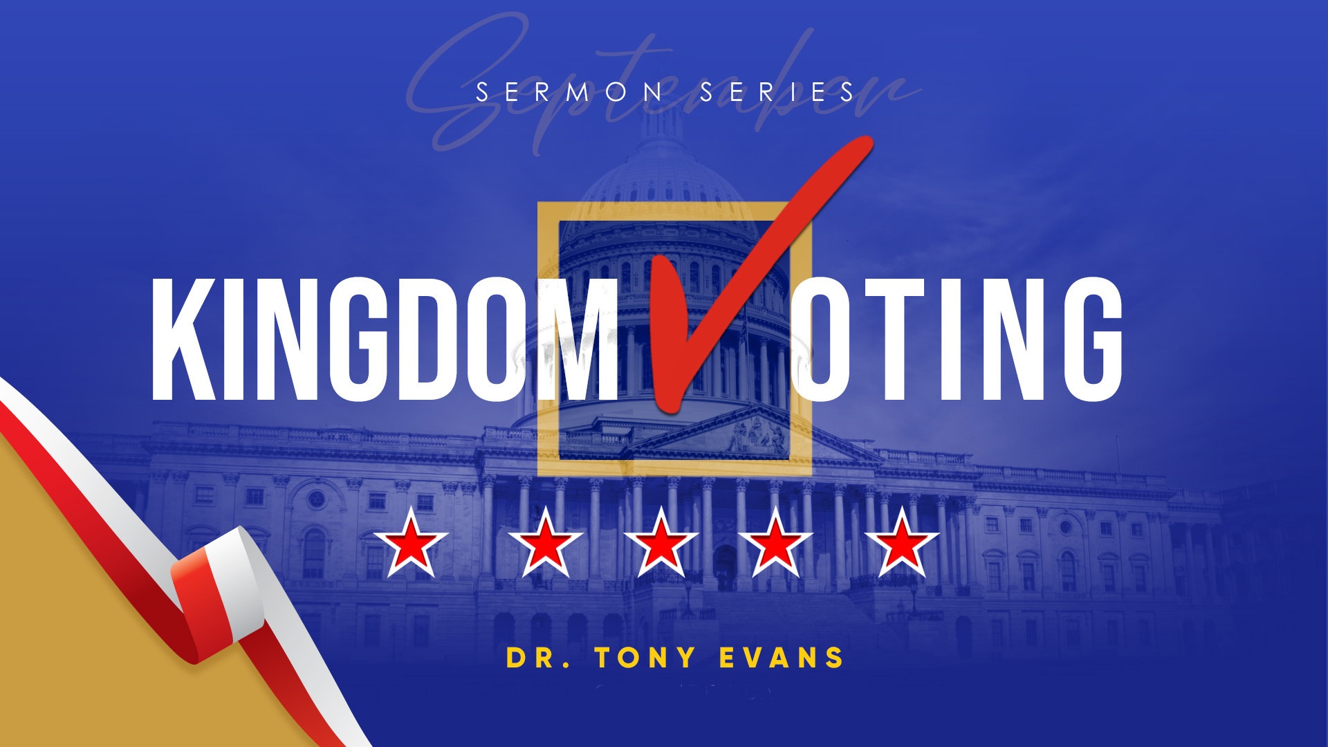 Kingdom Voting series by Dr. Tony Evans