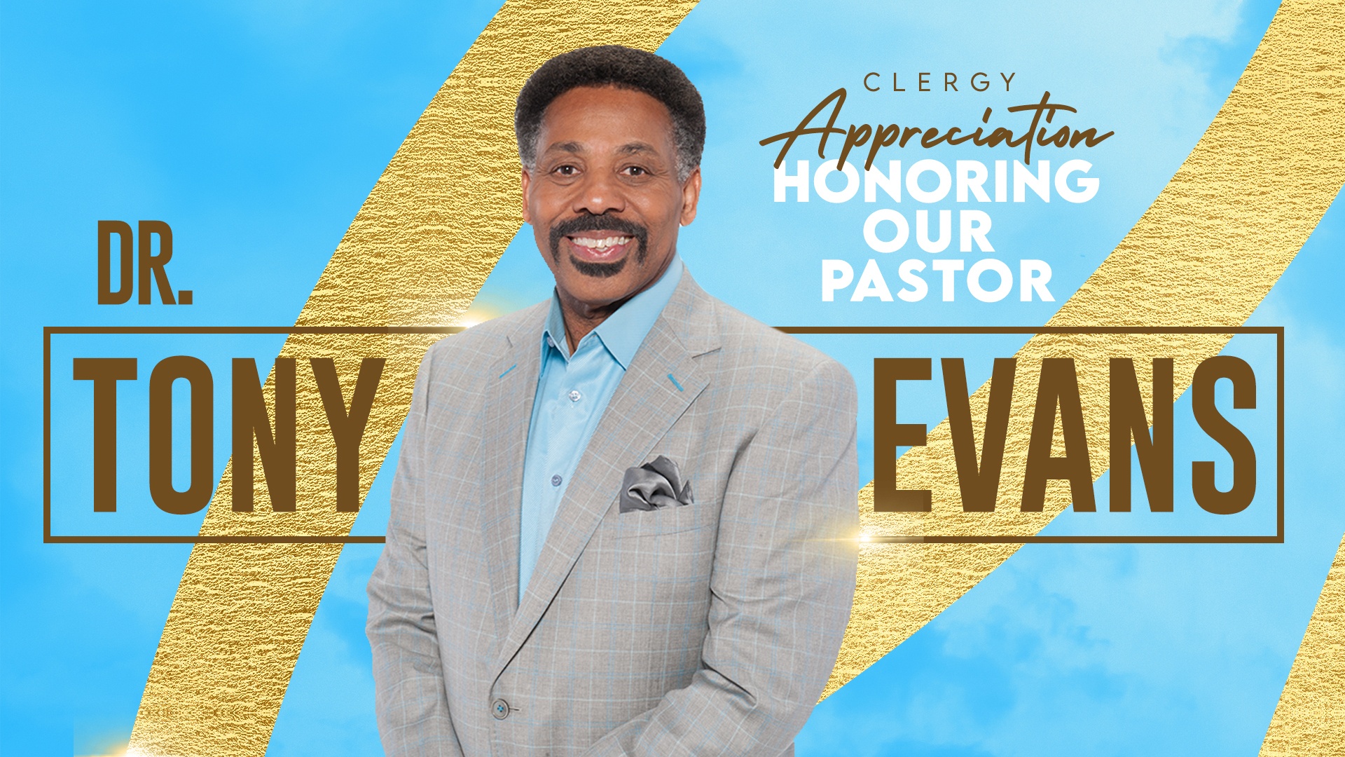 Honoring Dr. Tony Evans during Clergy Appreciation Month