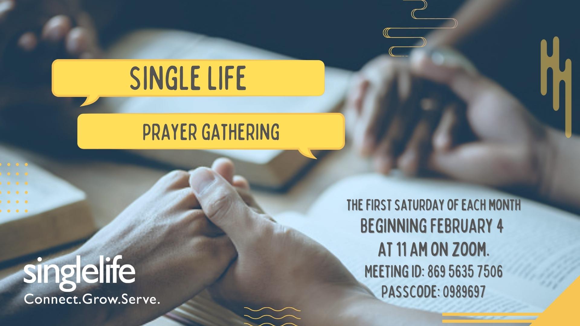 SingleLife Prayer Gathering