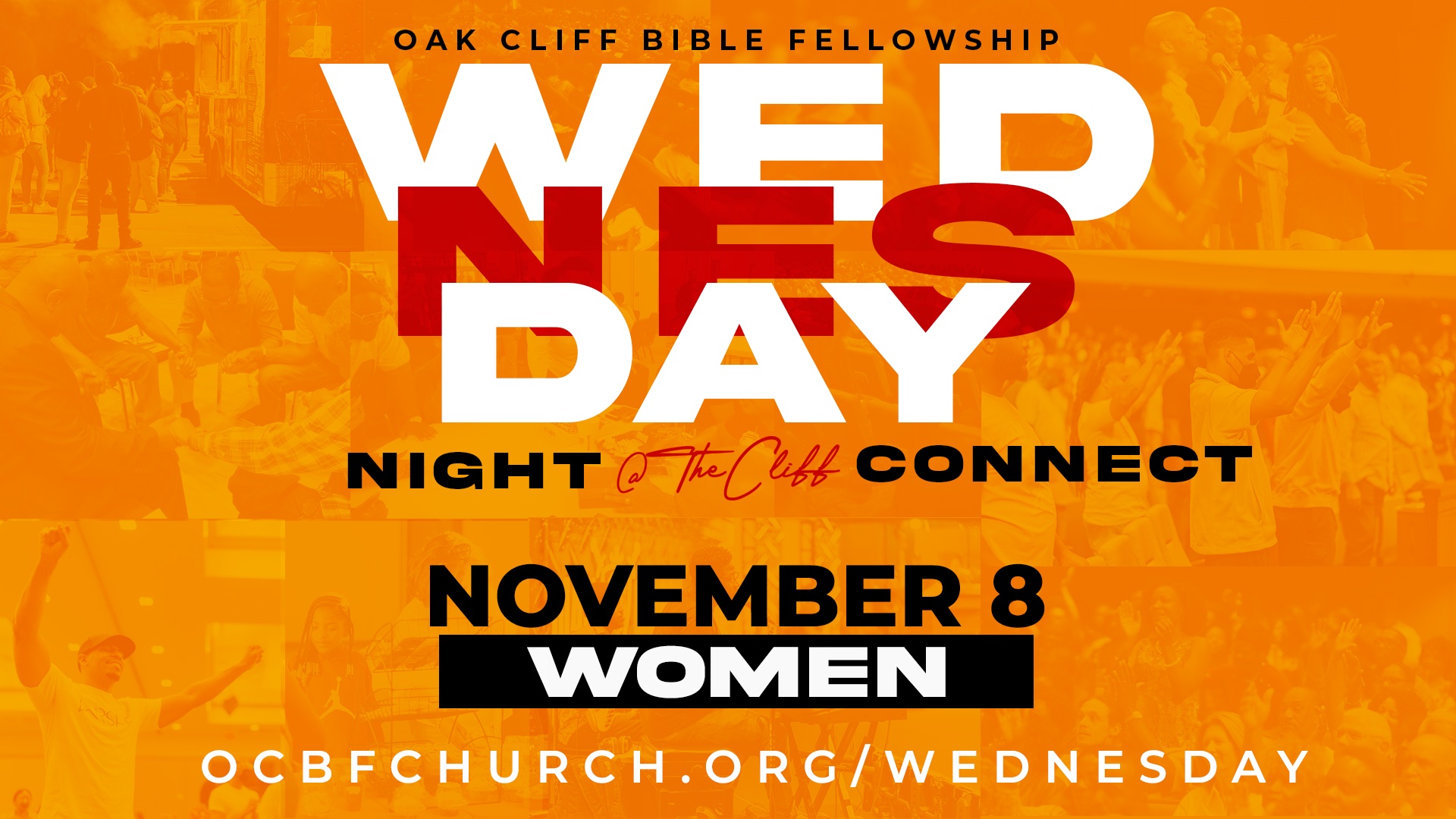 Wednesday night connect for women