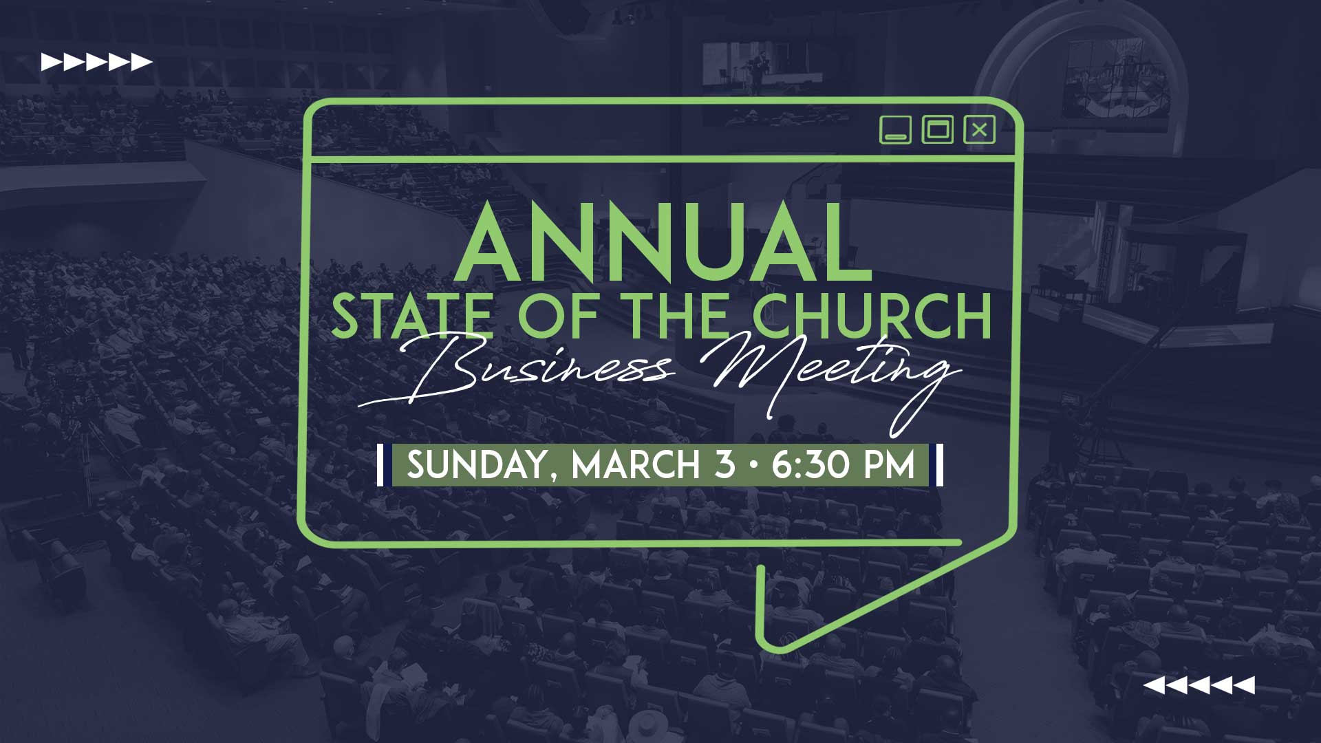 2024 Annual State of the Church business meeting