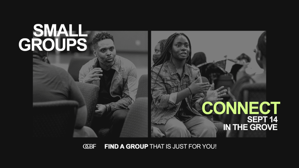 Small Group Connect Poster