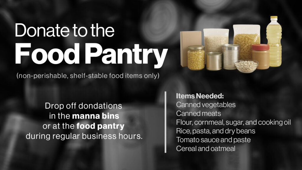 Food Donation Drive Poster