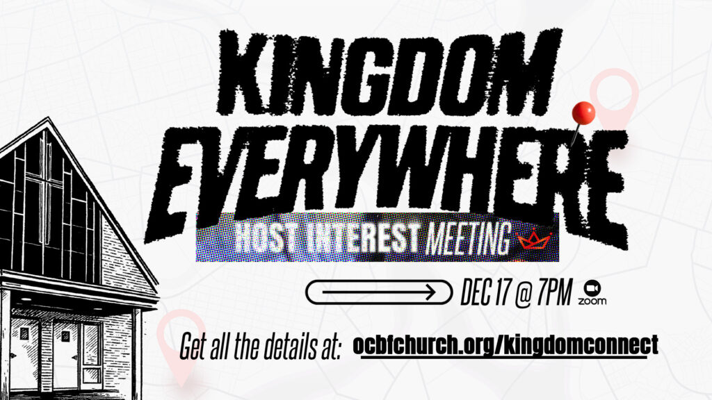 Kingdom Everywhere Host Interest Meeting Poster