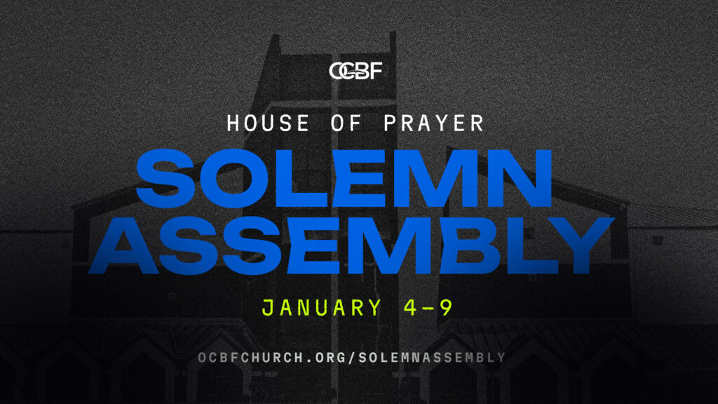 Solemn Assembly Poster