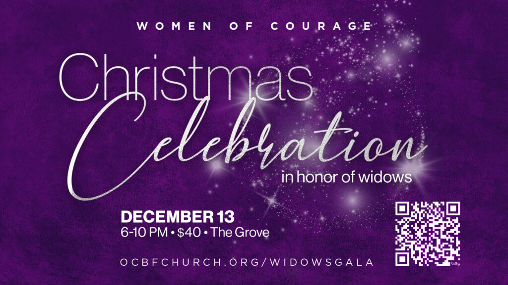 Annual Betty Guy Christmas Celebration in Honor of Widows Poster