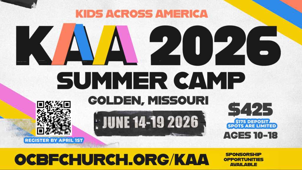 2026 Kids Across America Camp (KAA) Poster