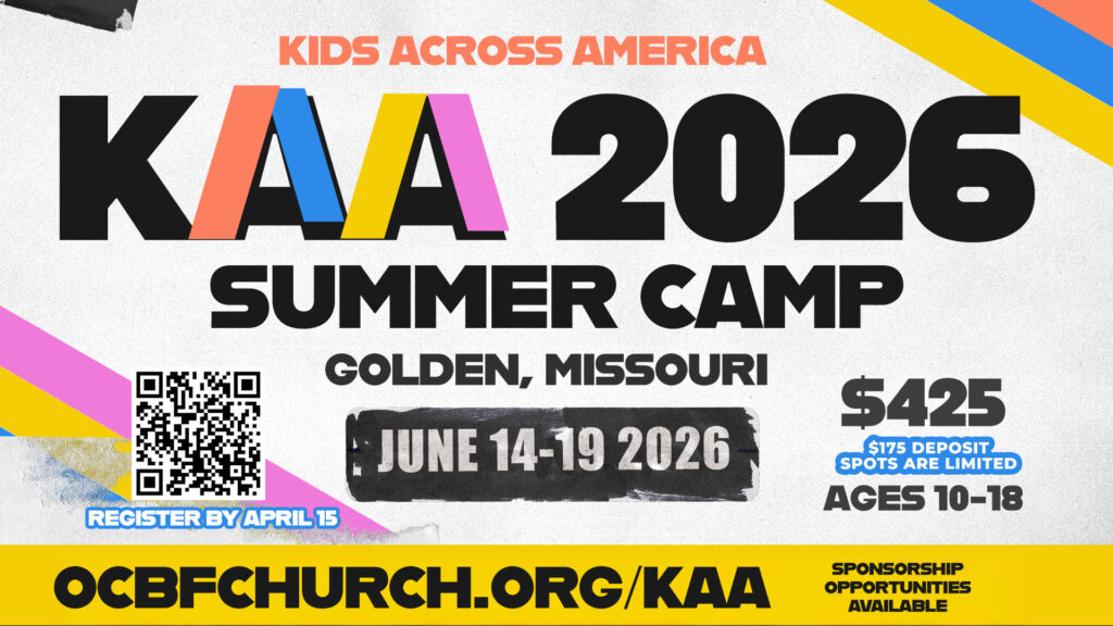 2026 Kids Across America Camp (KAA) Poster