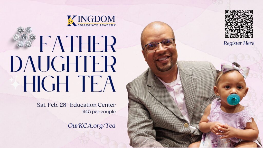 Father Daughter High Tea Poster