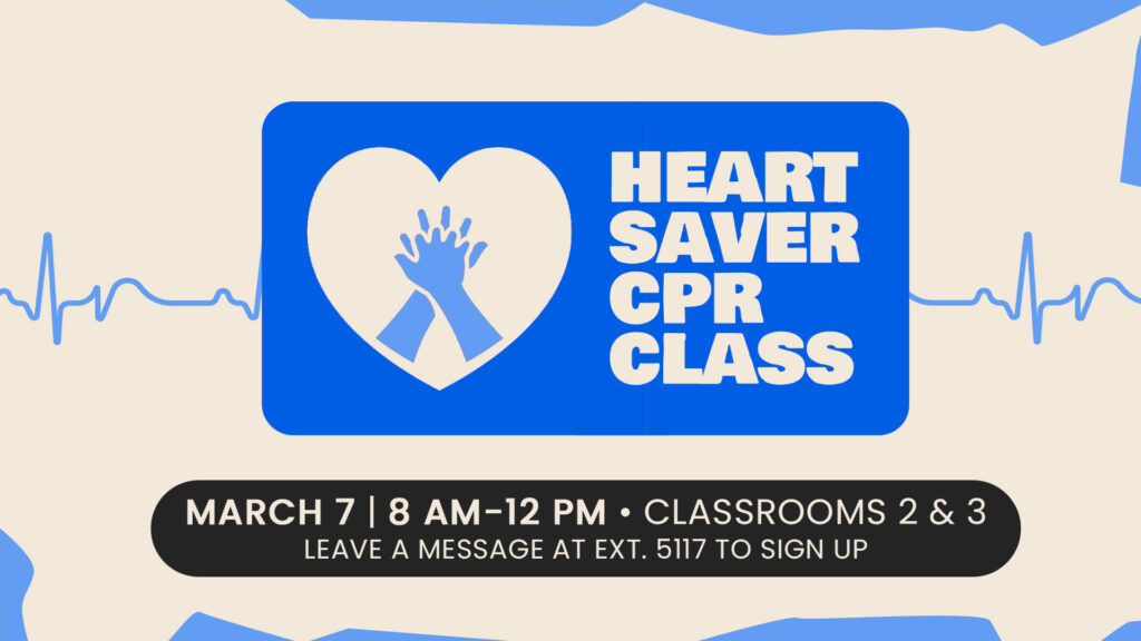 HeartSaver CPR Class Poster