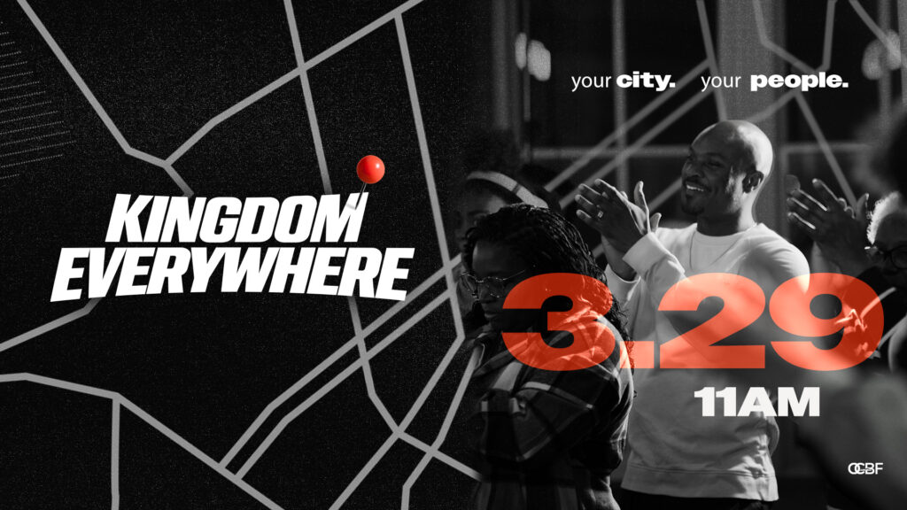 Kingdom Everywhere Sunday Poster